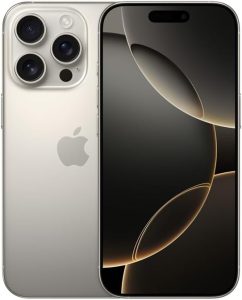 Apple iPhone 16 Pro (256 GB) – Titânio natural