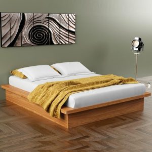 Cama de casal (p/colchão 138 x 188 e 158 x 198) TW22 – Dalla Costa – Freijó