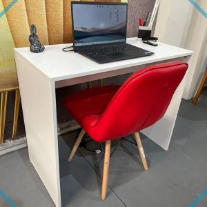 Escrivaninha Sem Gavetas 70 cm x 40 cm Branca Para Escritório