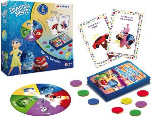 Jogo das Emoções Divertidamente 18 cartas Xalingo