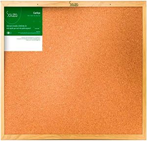 Quadro de cortiça standard, 40cm X 30cm, Mold. Pinus Luxo – Souza & Cia (Ref: 3244)