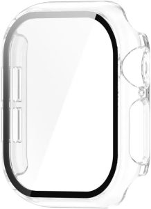 Capa com Película Compatível com Apple Watch Series 10 42mm 46mm (Transparente, 46mm)