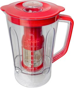 Copo Liquidificador Mondial L1000 1200 Turbo Vermelho Original