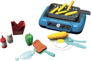 Fritadeira Mágica faz som de fritura – Candide – Com ela, as crianças podem se divertir e aprender enquanto simulam o processo de dourar alimentos sem usar calor ou óleo