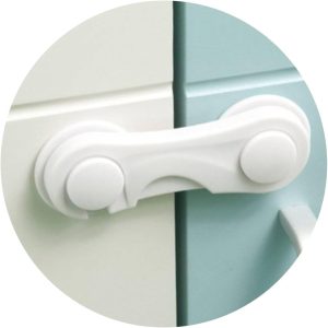 Kit 20 Travas Gaveta Bebê Armário Cozinha Segurança Crianças Tuca Baby