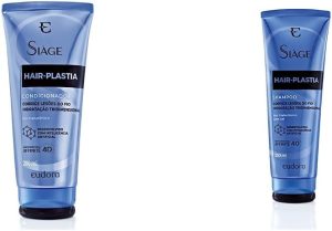 Kit Eudora Siàge Hair Plastia Shampoo e Condicionador