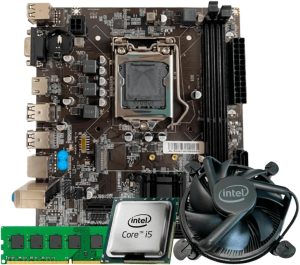 Kit Processador i5 3.20GHz + Placa Mae H55 1156 + Memoria 4GB DDR3