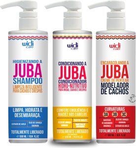 Kit Widi Care Juba Shampoo, Condicionador e Encaracolando