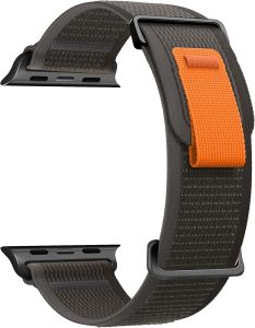 Pulseira esportiva Trail Loop – compatível com Apple Watch Ultra 2/Ultra de 49 mm, séries 10 de 46 mm, 9, 8, SE2, 7, 6, SE, 5, 4, 3, 2, 1, de 45 mm, 44 mm e 42 mm, para homens e mulheres, pulseira de