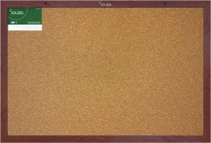 Souza & Cia, Quadro de cortiça standard, 80cm X 60cm, Mold. Pinus Mogno (Ref: 3275)