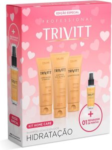 TRIVITT, Kit Home Care Especial Trivitt c/Hidratação + Reparador de Pontas