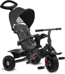 Bandeirante Triciclo Smart Reclinavel Preto