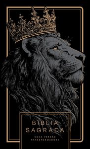 Bíblia NVT Leão All Black – Letra Normal: Nova Versão Transformadora