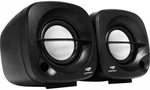Caixa De Som Speaker 2.0 3w Sp-303bk Preta C3 Tech