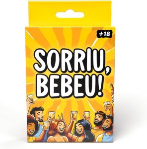 Jogo Sorriu Bebeu, Jogo Divertido para Amigos, 2-8 jogadores