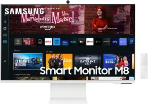 Monitor Smart Samsung 32″, UHD, Plataforma Tizen, HAS, Alexa, M8 2023