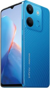 Smartphone INFINIX SMART 7, 3GB RAM 64GB Câmera Dupla 13MP, Bateria de 5000mAh, Tela 6,6” HD+, Dual Chip, Azul