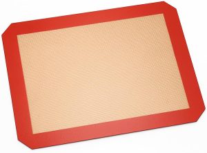 Vittak Tapete Culinário Unitário de Silicone e Fibra de Vidro Para Forno Cozinhar Assar Jogo Americano Protetor de Mesa Descanso de Prato Grande Esteira de Forma Folha Antiaderente 40×30-1 Unidade